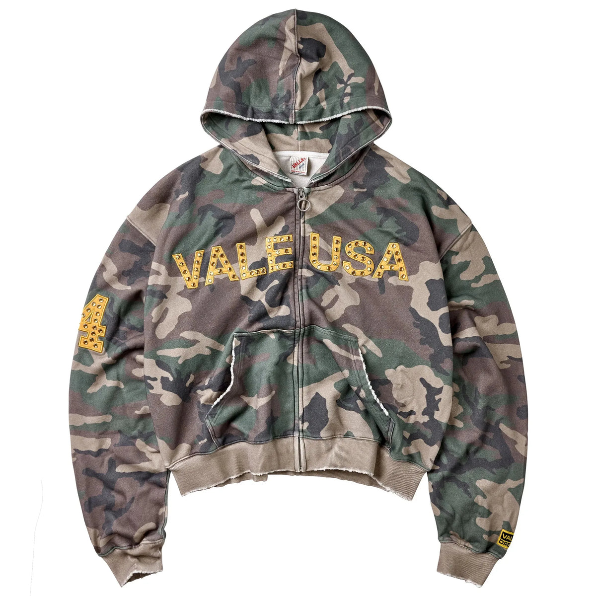 Vale Forever Vale USA Zip-Up Hoodie Camo