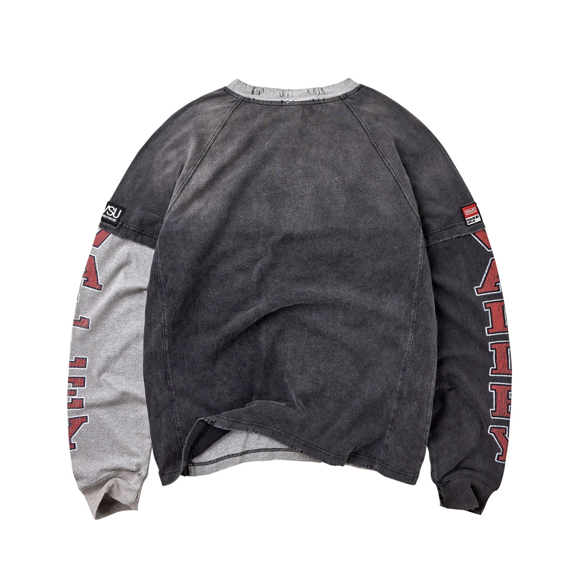 Vale Forever Varsity L/S T-Shirt Black/Grey