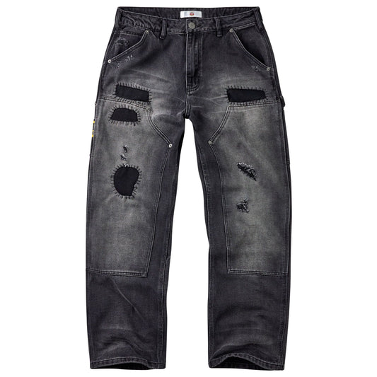 Vale Forever Concrete Work Pants Washed Black