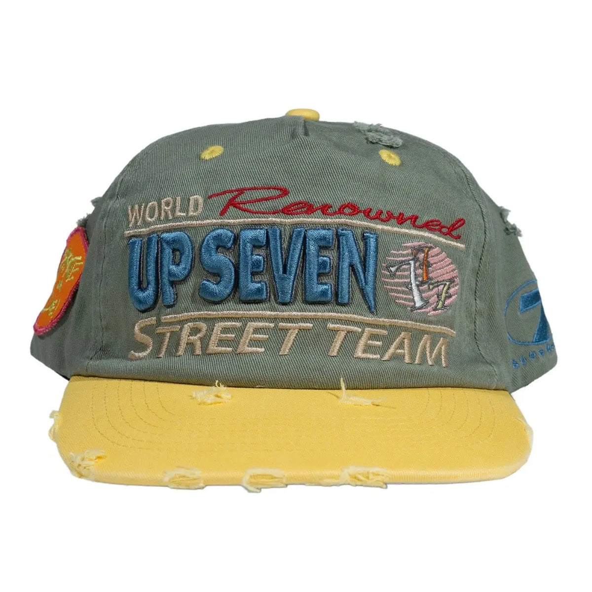 Up 7 Green Bean Intl Street Team Hat