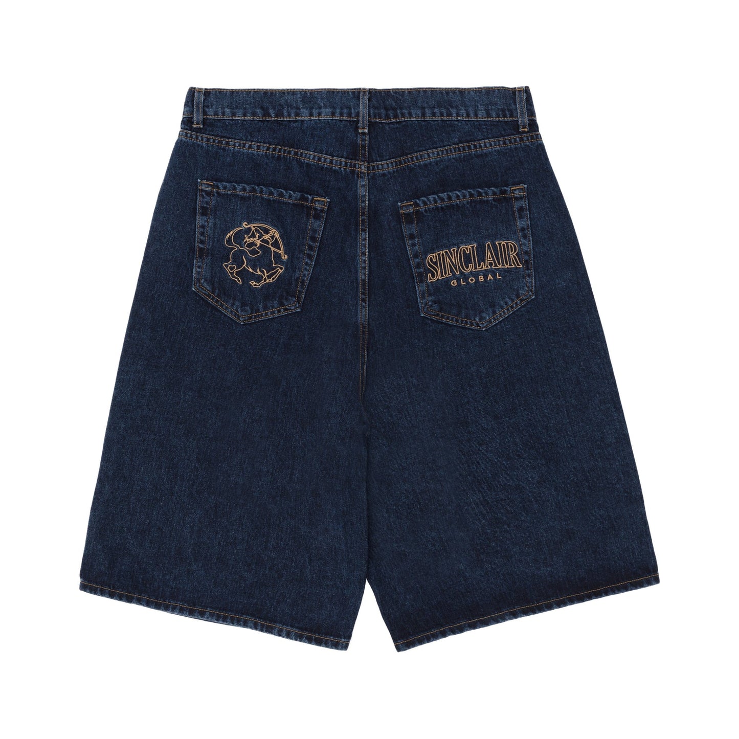 Sinclair Denim Short Dark Blue