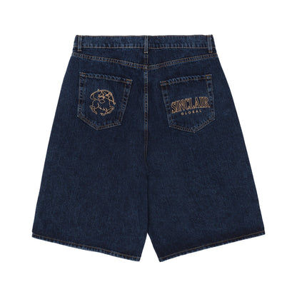 Sinclair Denim Short Dark Blue