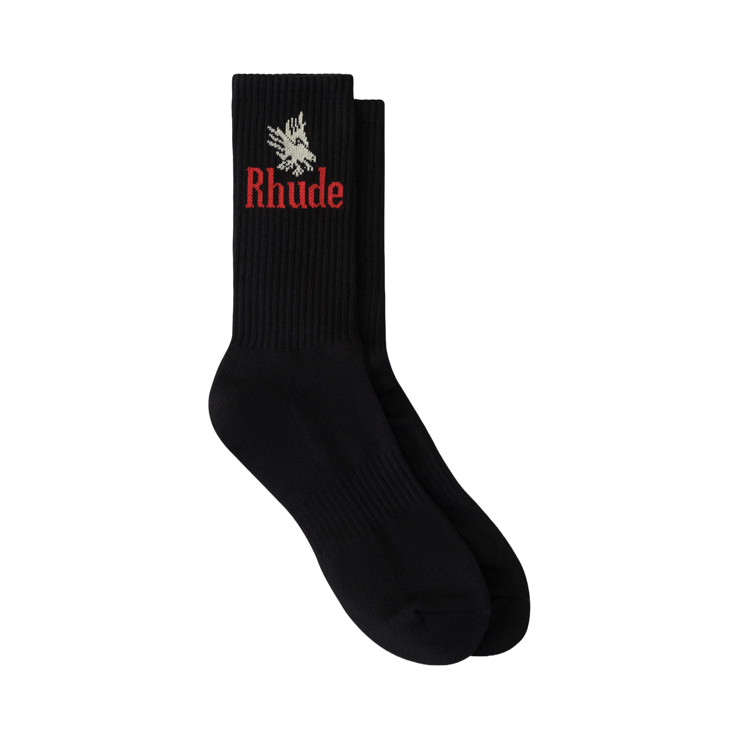 Rhude Eagles Socks Black