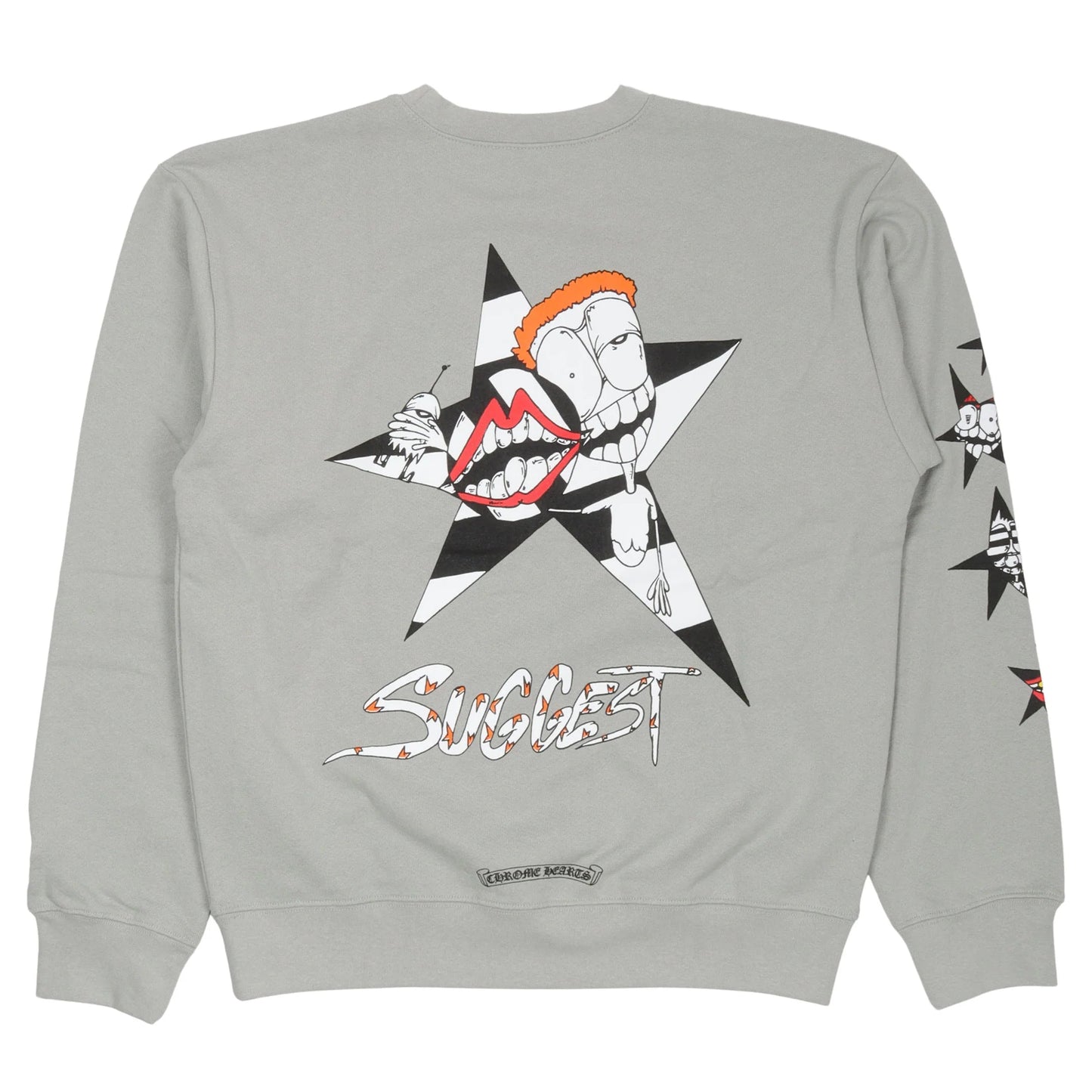 Chrome Hearts Matty Boy Suggest Crewneck Grey