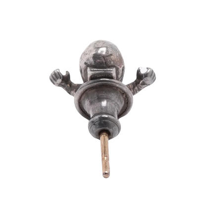 Chrome Hearts Silver Foti Harris Teeter Stud Earring