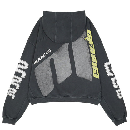 RIVINGTON roi Rebis Paraclete CVA Hoodie Mechanic Black