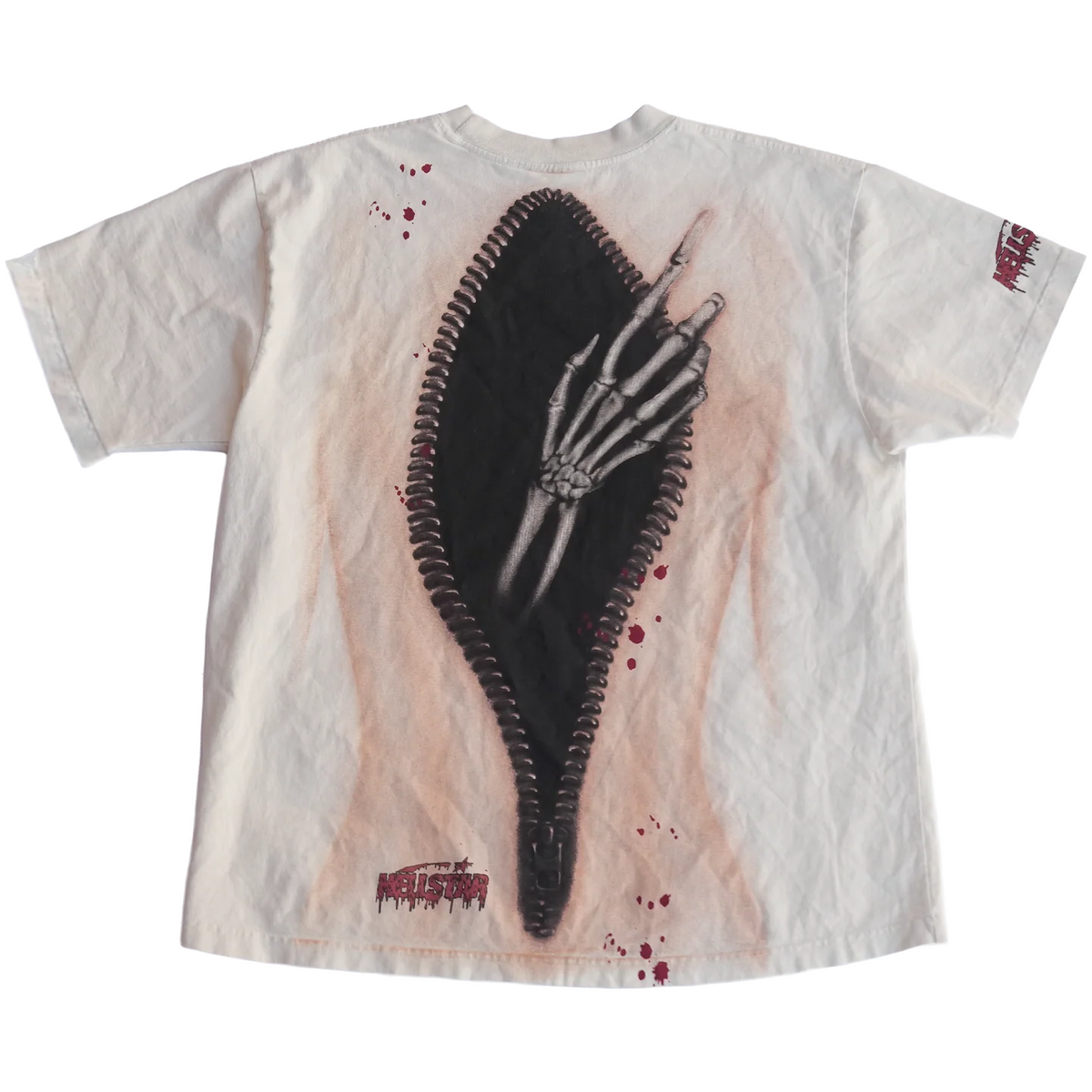 Hellstar Skin And Bones T-Shirt White