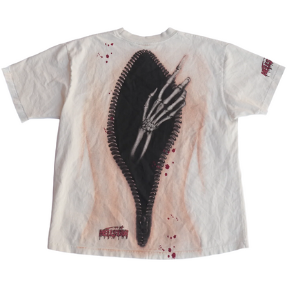Hellstar Skin And Bones T-Shirt White