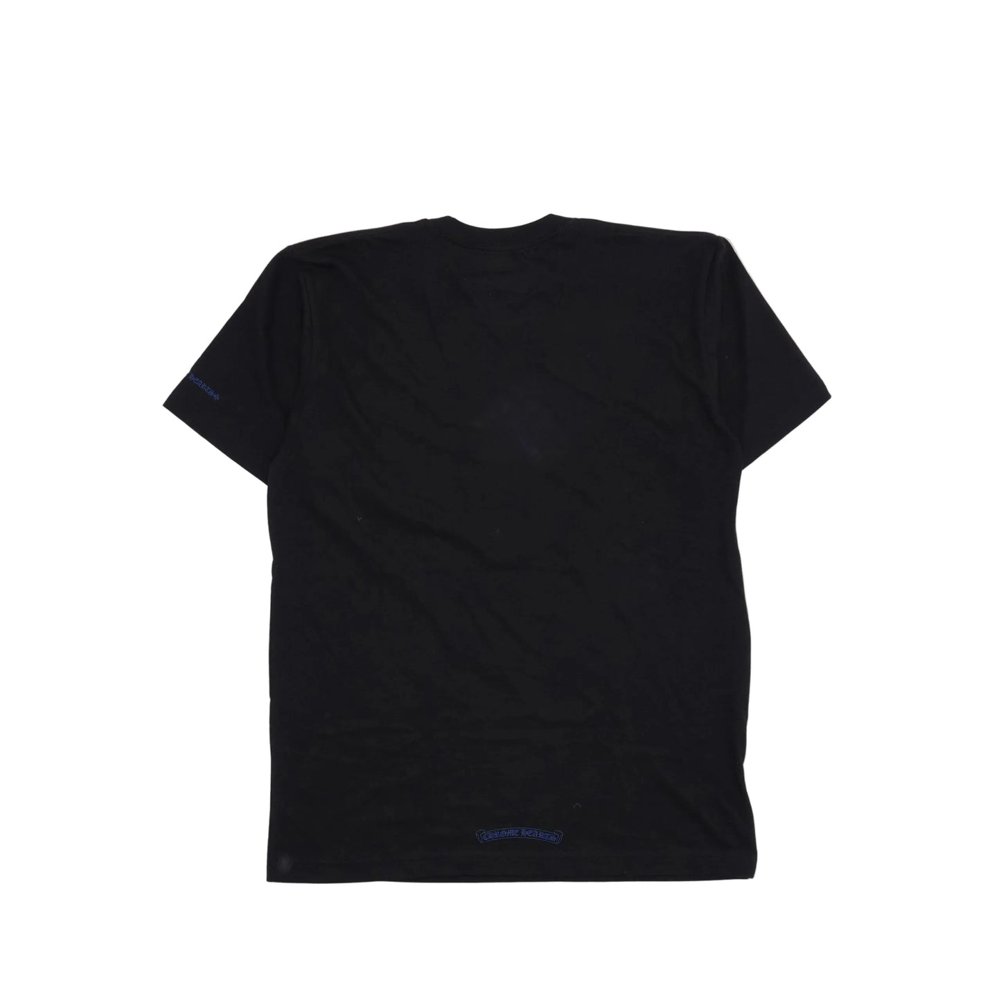 Chrome Hearts Neck Logo Pocket T-Shirt Black/Blue