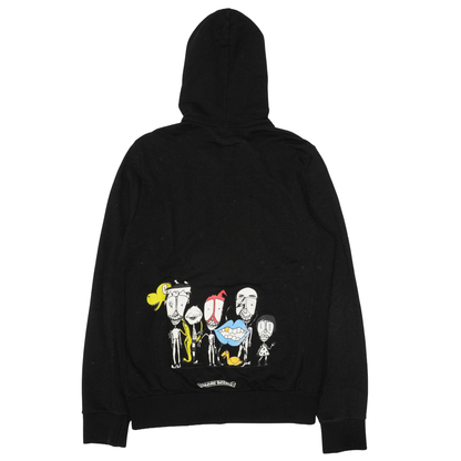 Chrome Hearts Matty Boy Friends Cashmere Zip-Up Hoodie Black
