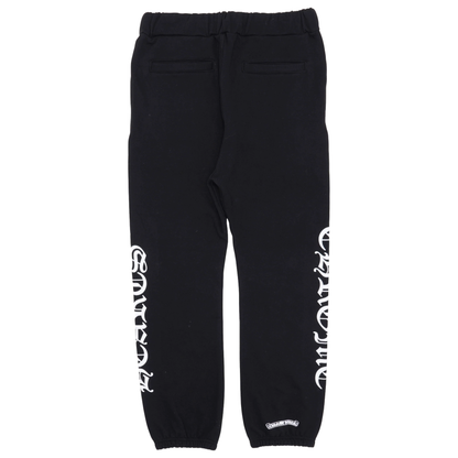 Chrome Hearts Horseshoe Logo Sweatpants Black