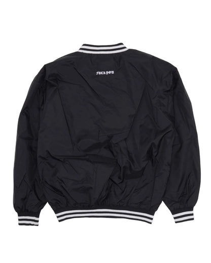 Chrome Hearts Vertical Logo Pullover Nylon Warmup Jacket