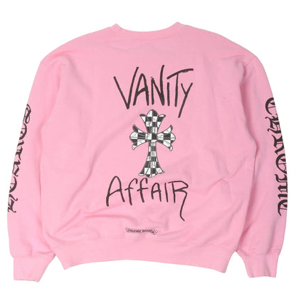 Chrome Hearts Matty Boy Vanity Affair Crewneck Pink