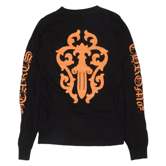 Chrome Hearts Hairy Dagger L/S T-Shirt Black