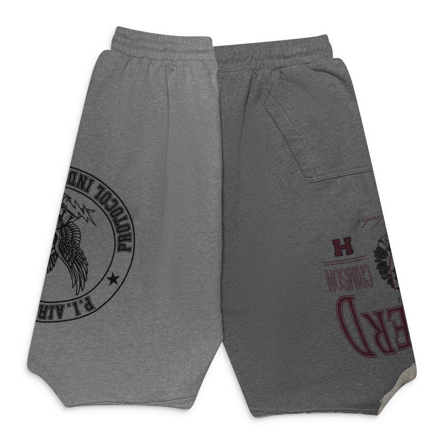 Protocol Index Reconstructed Sweatshorts Grey