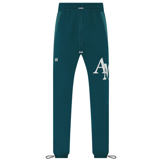 Amiri Staggered Sweatpant Rain Forest
