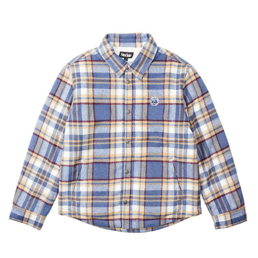 Sinclair Sherpa Flannel 2.0 Blue Plaid