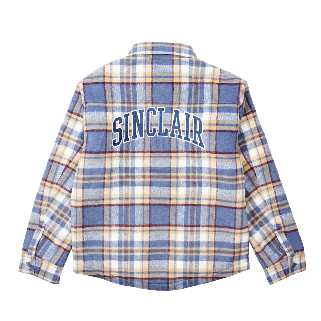 Sinclair Sherpa Flannel 2.0 Blue Plaid