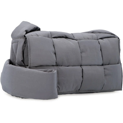 Bottega Veneta Padded Tech Cassette Shoulder Bag Grey