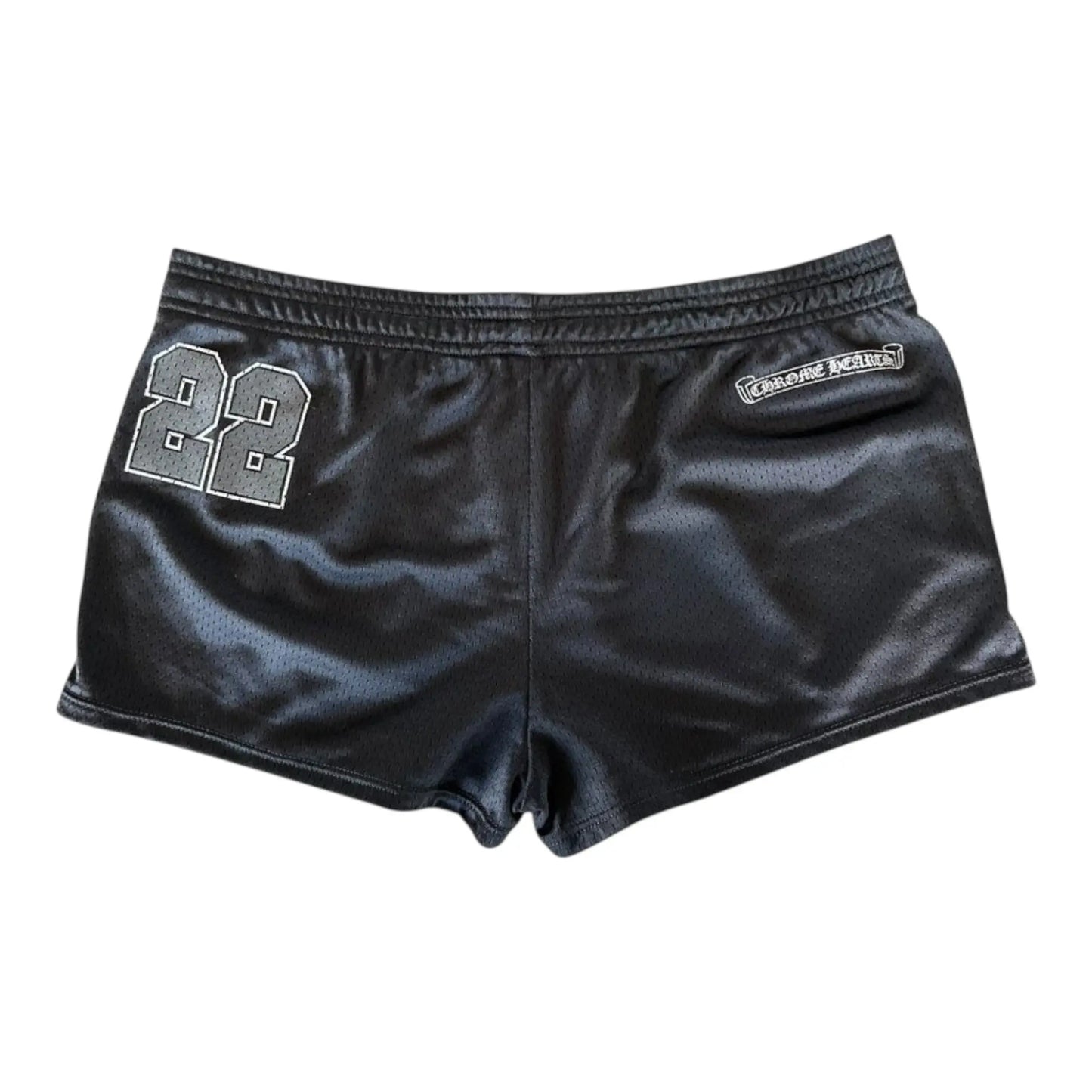 Chrome Hearts Stadium Mesh Shorts Black (Women's)