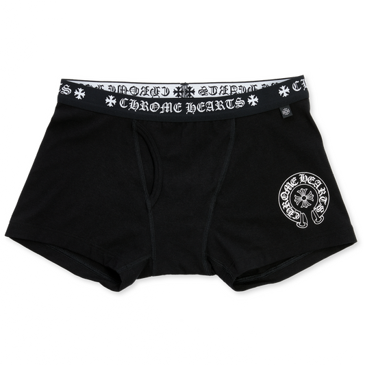 Chrome Hearts Short Boxer Brief Black/White