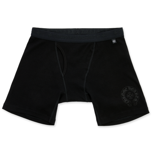 Chrome Hearts Long Boxer Brief Tonal Black