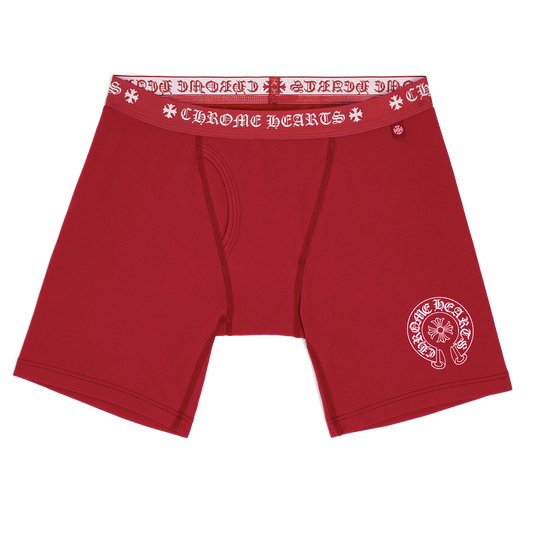 Chrome Hearts Long Boxer Brief Red