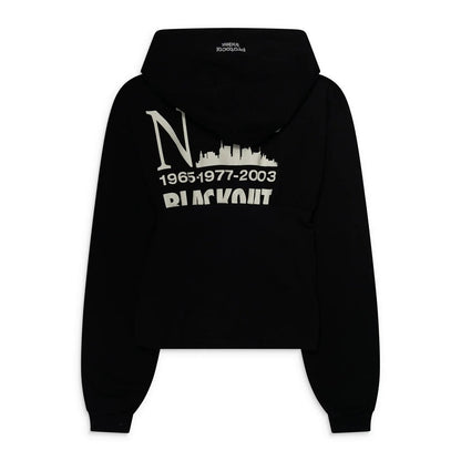 Protocol Index Reconstructed Hourglass Hoodie Black