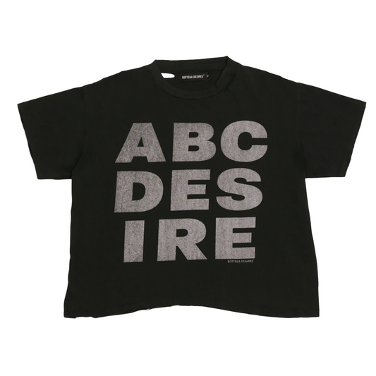 Bottega Desires ABC Desires Tee Black