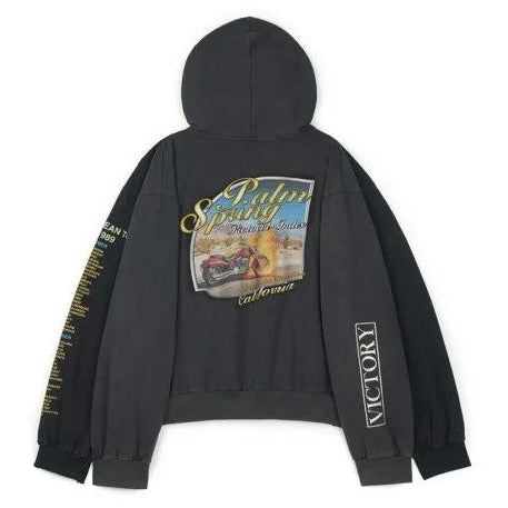 Protocol Index Four hands Zip Hoodie Black