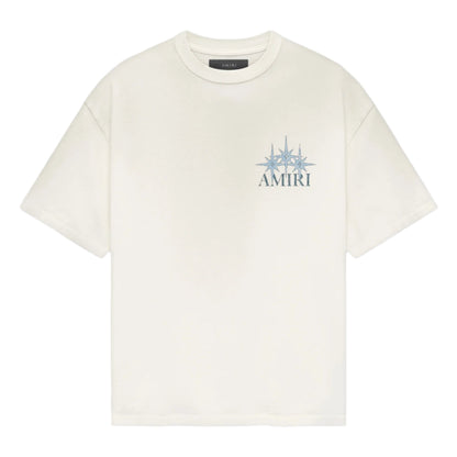 Amiri Starburst Oversized Tee Ivory