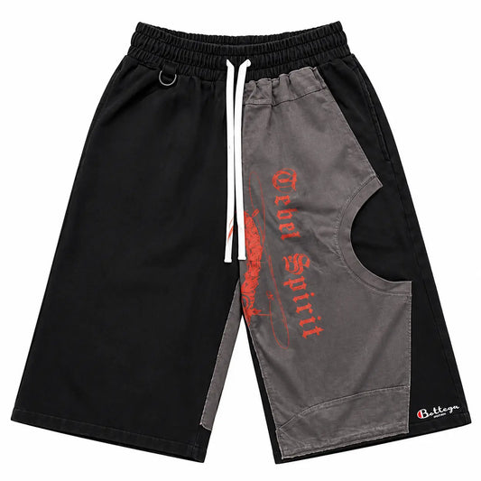 Bottega Desires Teen Spirit 3/4 Shorts Black