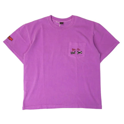 Matty Boy Anti Promo Stay Fast Race Team T-Shirt Purple