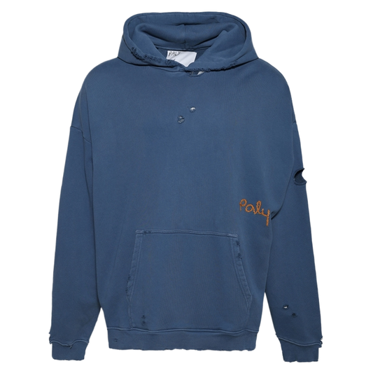 Paly Hollywood Blank Hooded Sweatshirt Navy