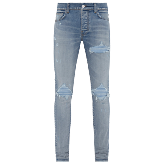 Amiri MX1 Suede Antique Indigo