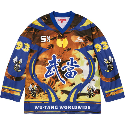 Supreme Wu-Tang Clan Hockey Jersey Blue