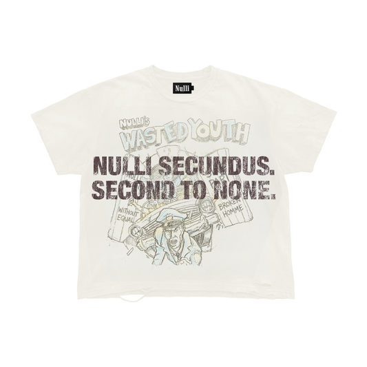 Nulli Wasted Youth Tee Cream