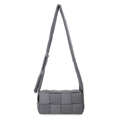 Bottega Veneta Padded Tech Cassette Shoulder Bag Grey