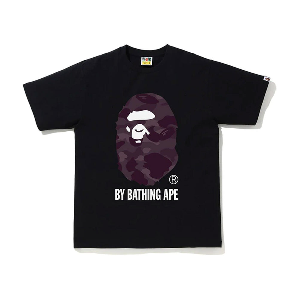 Bape Camo By Bathing Ape Tee Black/Burgundy