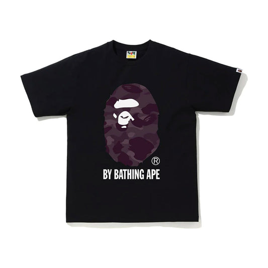 Bape Camo By Bathing Ape Tee Black/Burgundy