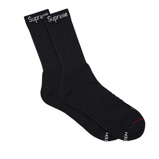 Supreme/Hanes Crew Socks Black