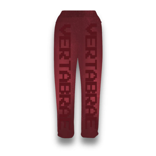 Vertabrae C-2 Sweatpants Burgundy/Crimson