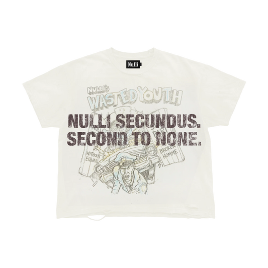 Nulli Wasted Youth Tee Cream