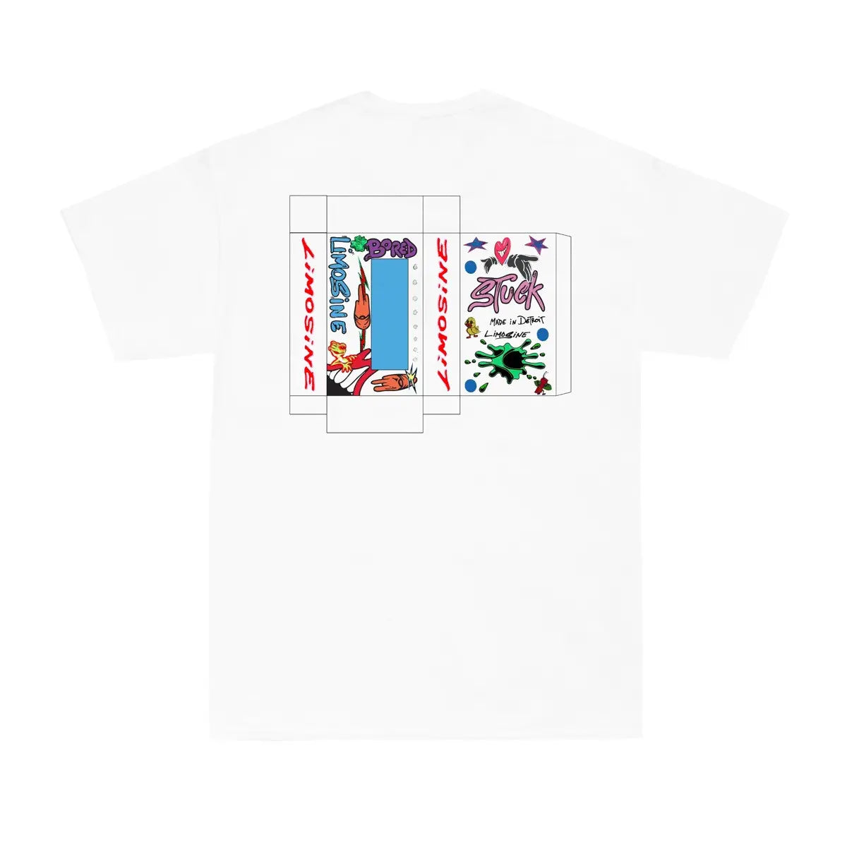 Matty Boy x Limousine Skateboards Casper T-Shirt White