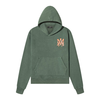 Amiri Watercolor MA Hoodie Green/Peach