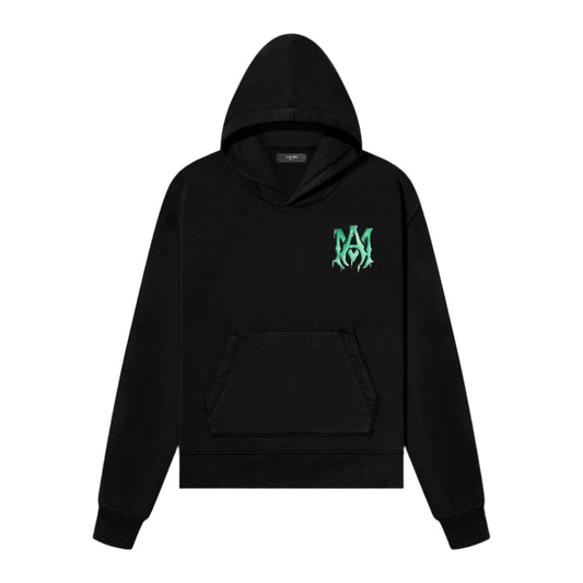 Amiri Watercolor MA Hoodie Black/Green