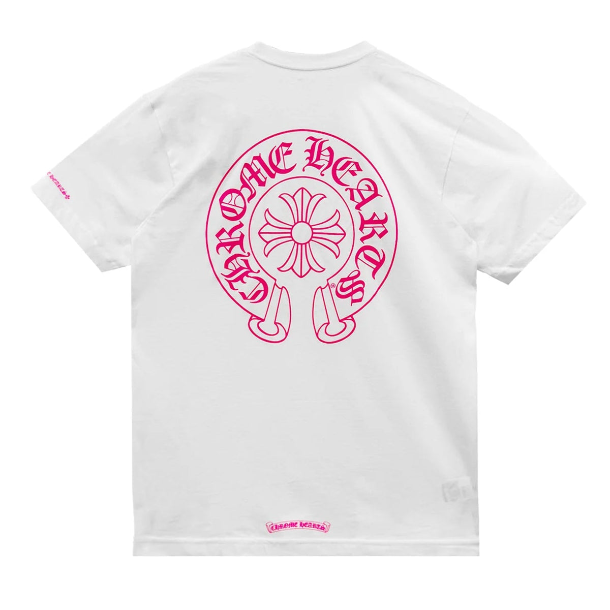 Chrome Hearts Horseshoe T-Shirt White/Pink