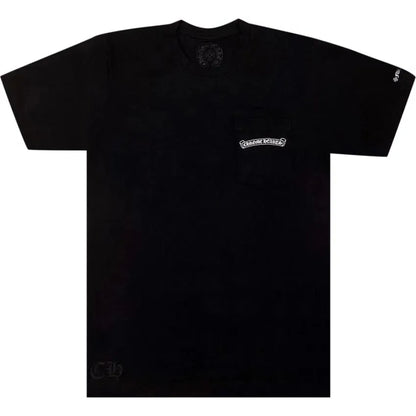 Chrome Hearts Scroll Logo T-Shirt Black