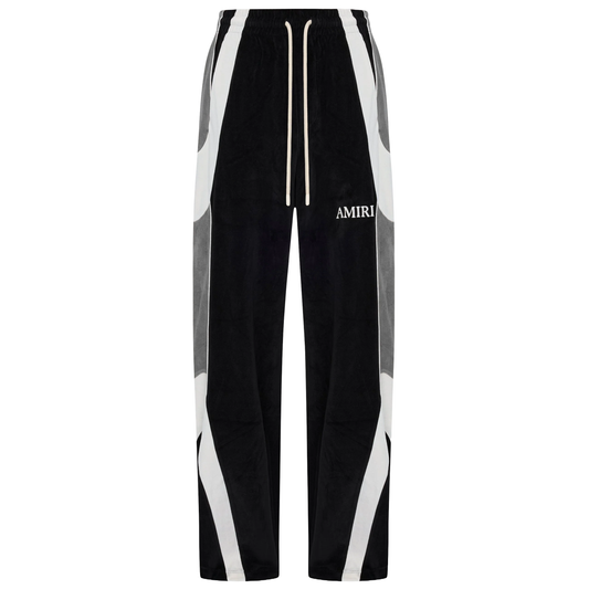 Amiri Oversized Panel Track Pant Black
