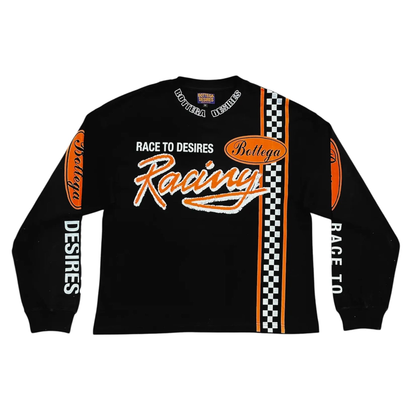 Bottega Desires Race To Desires L/S T-Shirt Black